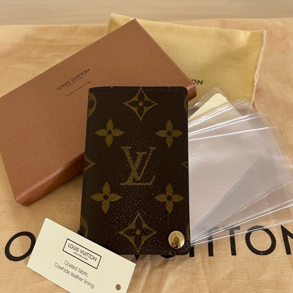 Louis Vuitton Multi Card Holder Dust Bag,Box Unisex EUC 2002 - Picture 5 of 16